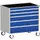ladekast HxBxD 980x1050x650mm 5laden romp RAL7035 front RAL5010