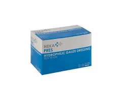 Hydrofiel gaaskompres Hekapres 10x10 steriel