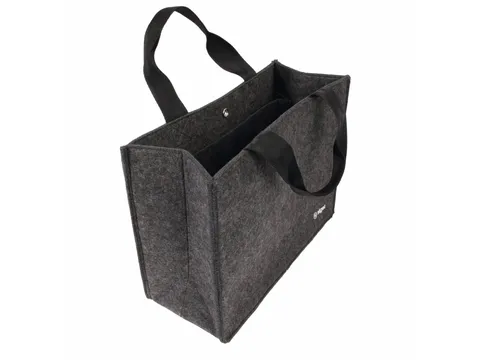 Bureau Tas Hybride werken Basic M donkergrijs 360x280x150mm