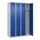 locker voor scheiding van kleding,HxBxD 1850x1200x500mm,4vak