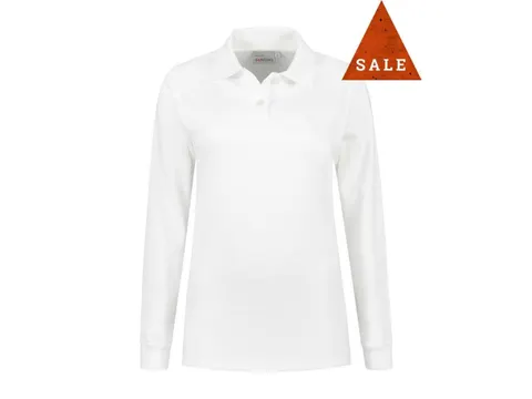 Santino Rick dames polosweater, wit, maat M, per stuk