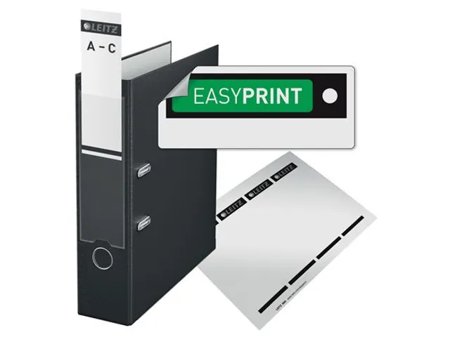 Ordner Leitz 1010 A4 80mm Pp Zwart