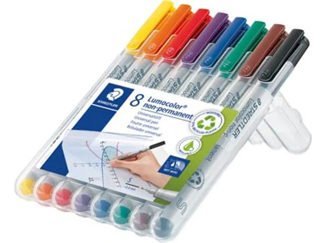 Ohp Marker Lumocolor Non-permanent S Doos à 8 stuks