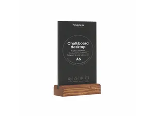 Krijtbord Europel tafelmodel A6 staand natural - 5