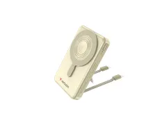 Charge 'n' Go Power Bank Magnetisch draadloos opladen 10.000mAh Goud