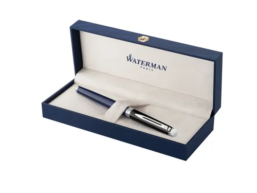 Rollerpen Waterman Hémisphère Colour Blocking black en blue CT fijn