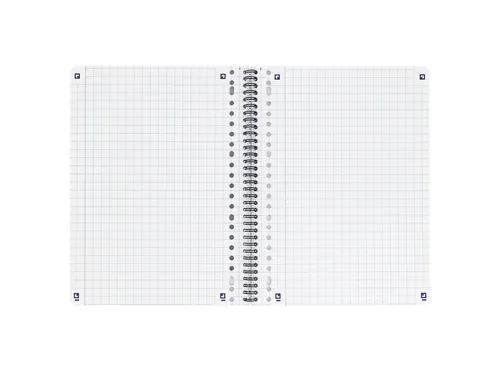 Collegeblok Oxford School Scribzee A4 23-Gaats Ruit 10Mm 80Vel Assorti