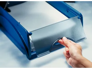 Sorteerbak Leitz 5231 Sorty met klep blauw A4 - 11