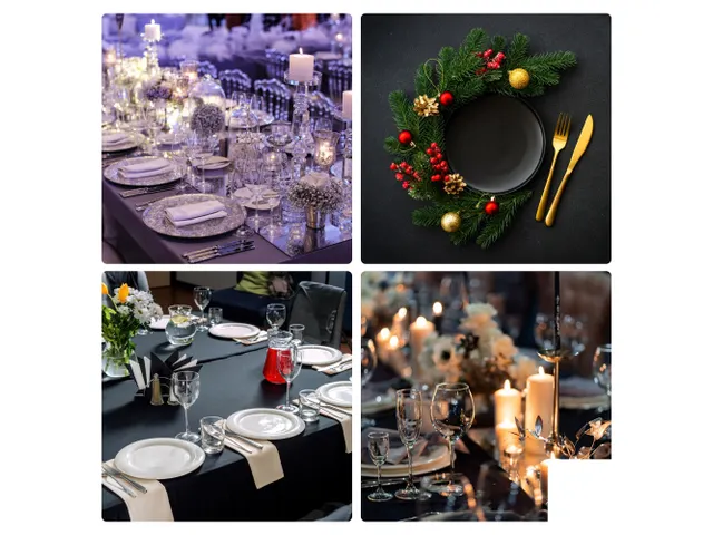 Hoes voor Tafel Zwart Stretch Rechthoekig met boogvorm 180x75x74 cm