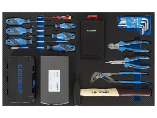 GTT B-S-177gereedschapswagen met 177-delig assortiment