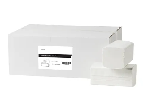 Papieren Handdoek interfold cellulose 3-laags Wit