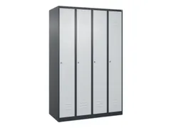 locker,HxBxD 1850x1200x500mm,4vak,vak B 300mm,cil.-slot