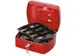 Geldkoffer Rood 205x160x85mm Inclusief 2 Sleutels