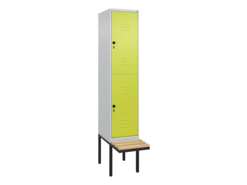 Dubbeldekse dekenkist,HxBxD 2120x400x815mm,1x2vak.,vak B 400mm