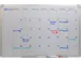 Tableau blanc Planning mensuel 60x90cm