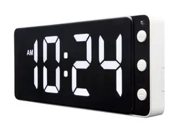 Tafel/wandklok NeXtime Digital Clock White 27,2x10,8cm