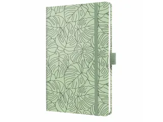 Weekagenda Beauty A5 2026 (NL/FR/EN/DU) Green Monstera Hardcover - 1
