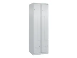 Z-garderobekast,HxBxD 1850x600x500mm,vak B 150/300mm,cil.-slot
