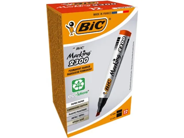 marker 2300 ECOlutions rood, doos 12 stuks