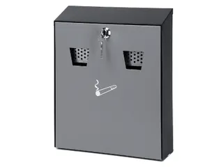 Asbak wand Zwart en Grijs - 1
