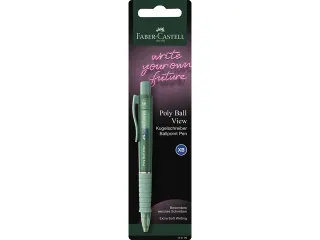 Balpen Faber-Castell Polyball View op blister - 3