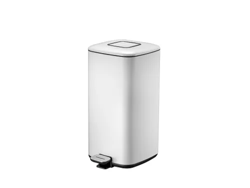 Pedaalemmer Regent Step Bin 20 Liter Eko Wit