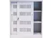 Euroseats Schuifdeurkast 105x90x40cm Wit