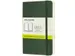 Notitieboek Moleskine pocket 90x140mm blanco soft cover myrtle green