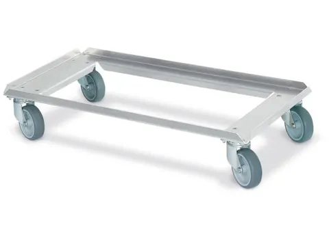 Aluminium Onderwagen Euronormbakken 250kg Laadvlak 600x400mm