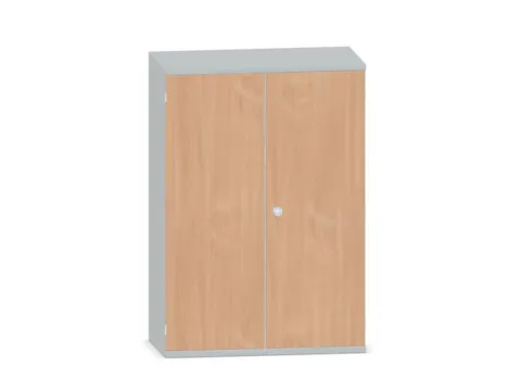 Kantoorkast 1150x800x430mm Decor Romp Lichtgrijs Decor Front Beuken