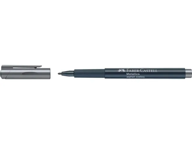 Marker Faber-Castell Metallic Asphalt Cowboy