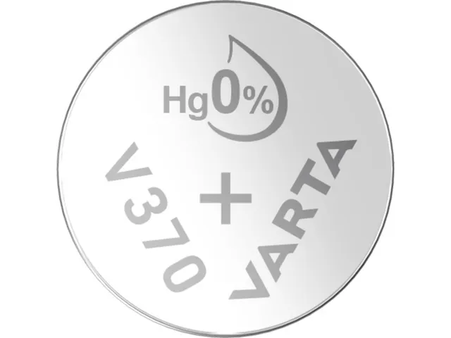 Batterij VARTA knoopcel V370/SR69 zilver