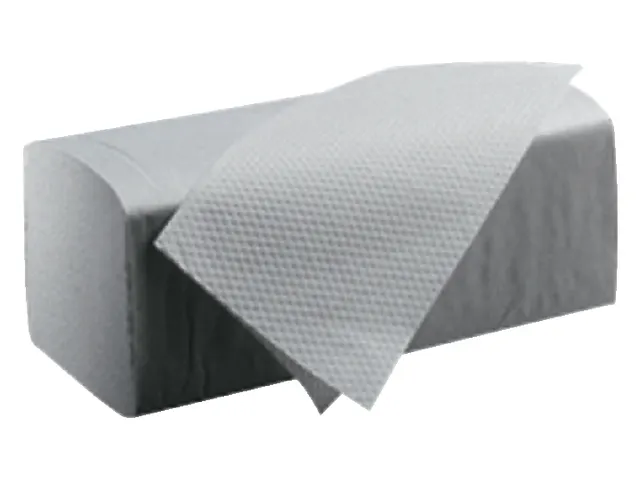 Handdoek BlackSatino Original PT30 v-vouw 2-laags 25x23cm wit 274570