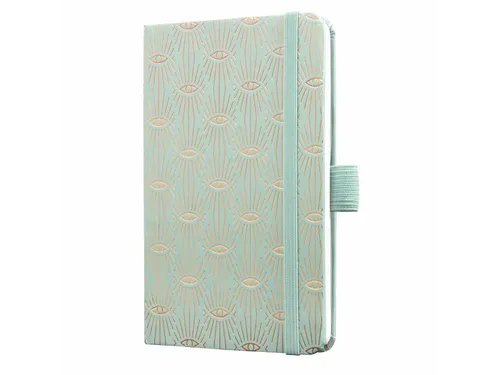 Weekagenda Beauty A6 2026 (NL/FR/EN/DU) Mystic Aquamarin Hardcover