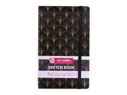 Schetsboek Talens Art Creation 80 vel 140gr 130x210mm art deco