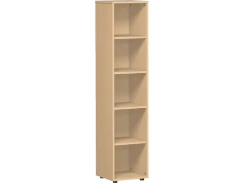 kantoorstelling,HxBxD 1810x400x400mm,4xhouten vloer,5ordnerhoogtes