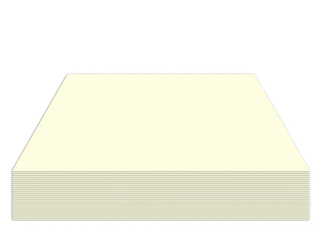 Fotokarton Kangaro 50x70cm 300gr roomwit pak 25 vel