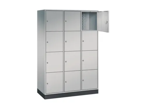 grootvolume-lockersysteem,HxBxD 1950x1220x500mm,3x4vakken,cil.-slot
