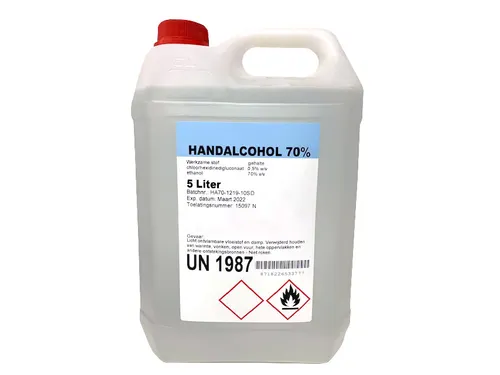 Handalcohol 5 liter can