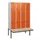 Dubbeldekse dekenkist,HxBxD 1950x1200x815mm,4x2vak.,vak B 300mm