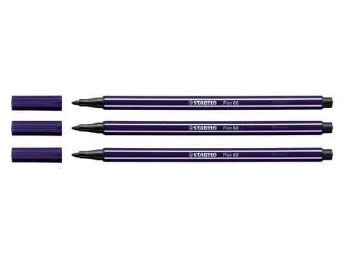 Viltstift STABILO Pen 68/22 medium Pruisisch blauw