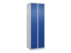 locker voor scheiding van kleding,HxBxD 1850x600x500mm,2vak