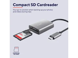 Kaartlezer micro SD Trust Dalyx USB-C - 5