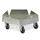 Tonroller,v. 35/100l ton,draagverm. 250kg,H 200mm,frame aluminium
