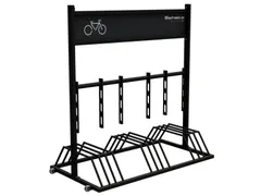 Mobiel fietsenrek,L 1300mm,6instelplaatsen,gebruik beide zijden