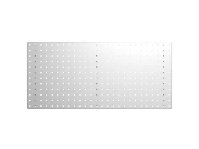 plaque de rangement perforée panneaux Hxl 457x991mm tôle d'acier