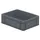 Euronorm-stapelbak 10l 120x400x300mm Wanden/bodem Gesloten Grijs