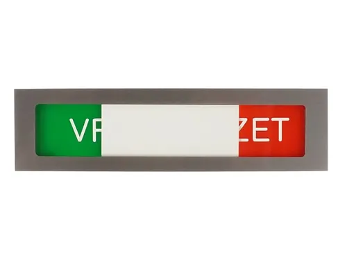 Infobord Deurbordje Vrij Bezet Groen Rood 150x40mm