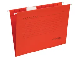 Hangmap Euroflex A6527-422 Verticaal A4 V-bodem rood