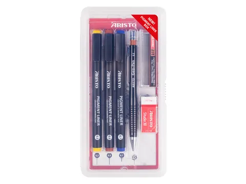 Pigmentliner Aristo Schoolset